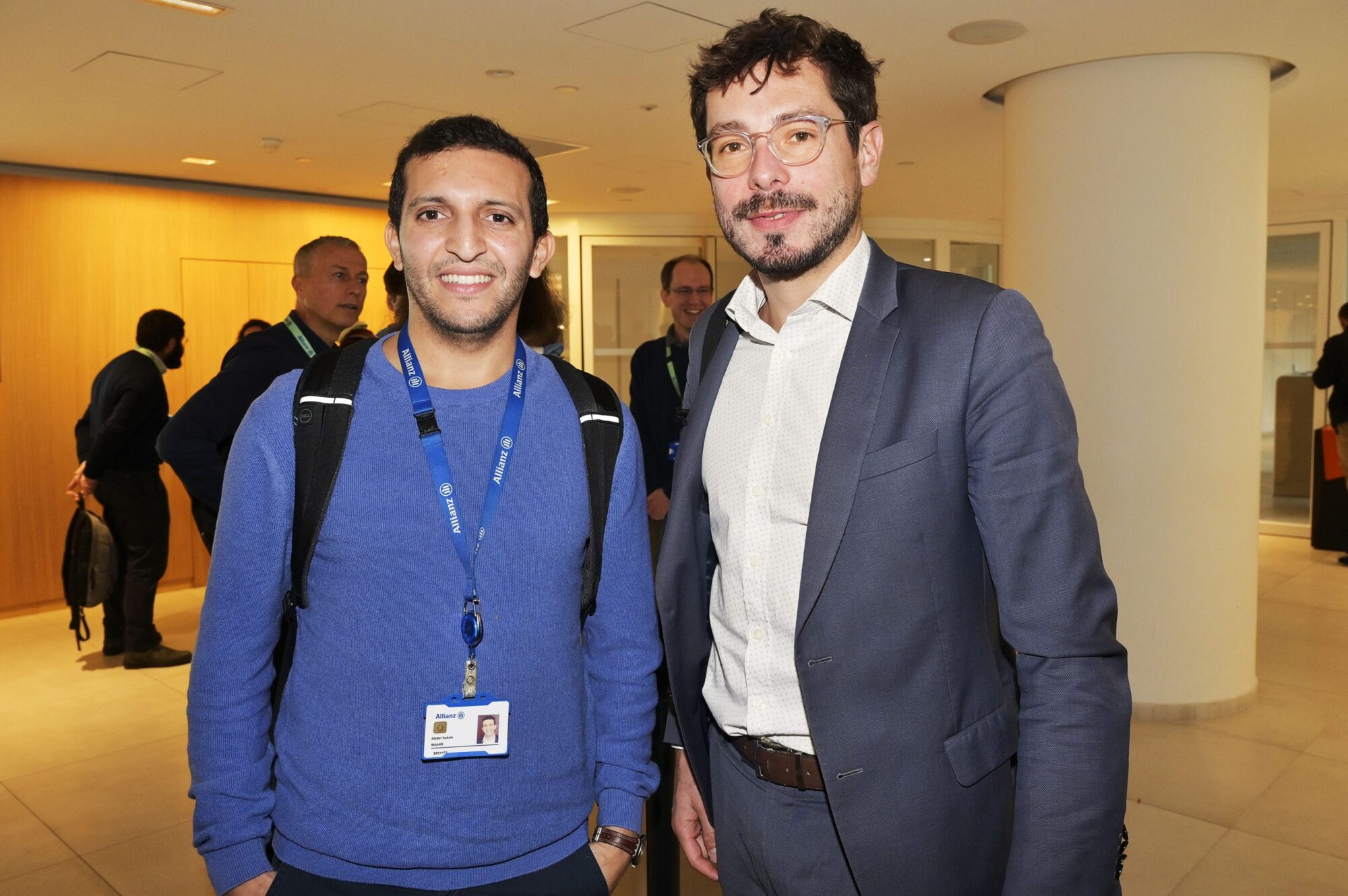 Abdel Hakim MAHIR (Allianz) en compagnie de notre partenaire Ignimission, représenté par Paul CHASSINE